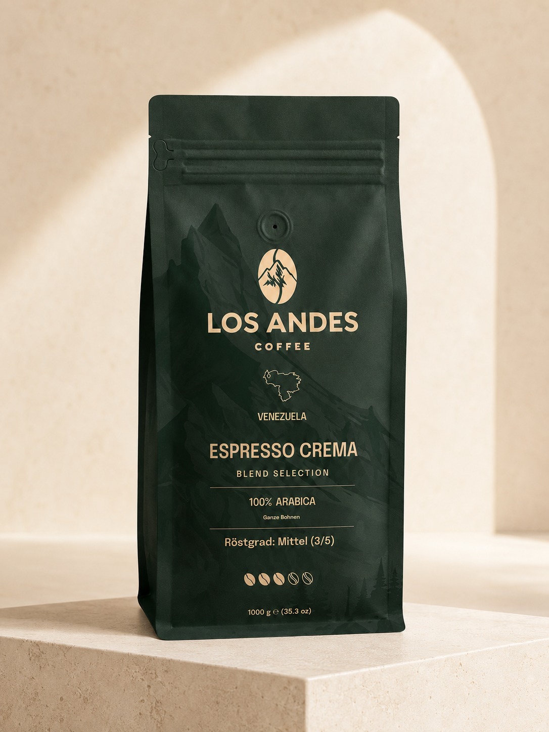 Whole Bean Selection coffee pack — whole bean 1 kg