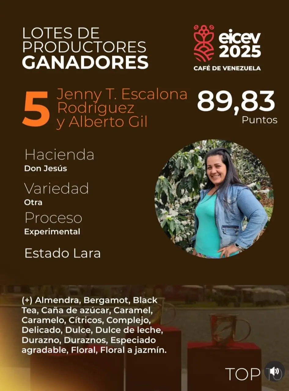 Otra coffee beans from Venezuelan highlands